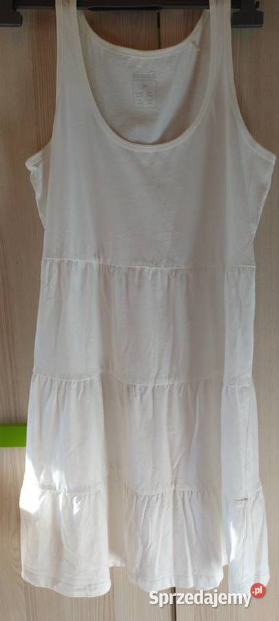 Sukienka biała długa Esmara Lublin