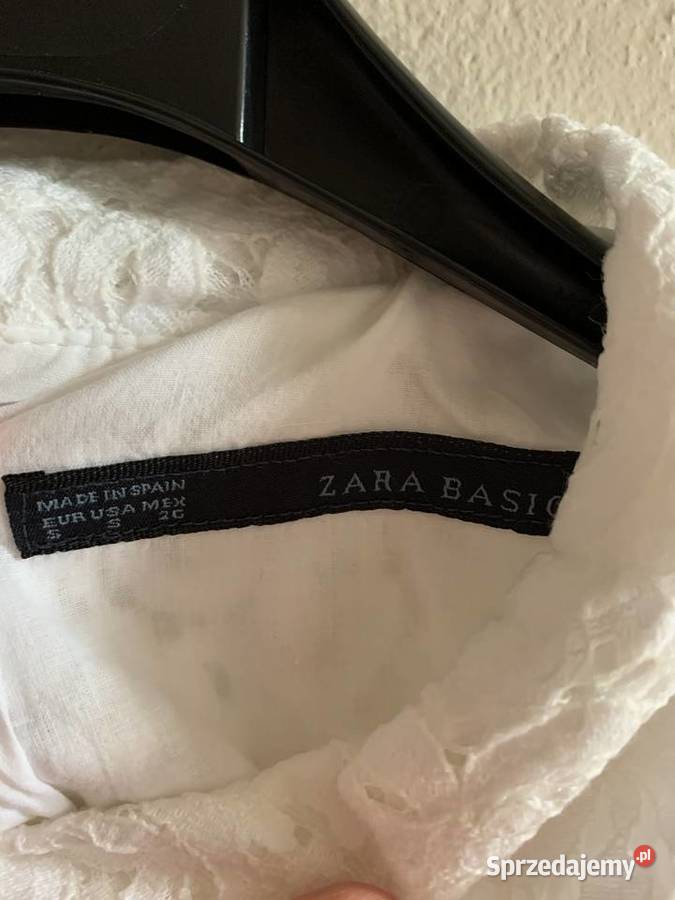 ZARA biała sukienka r S Warszawa