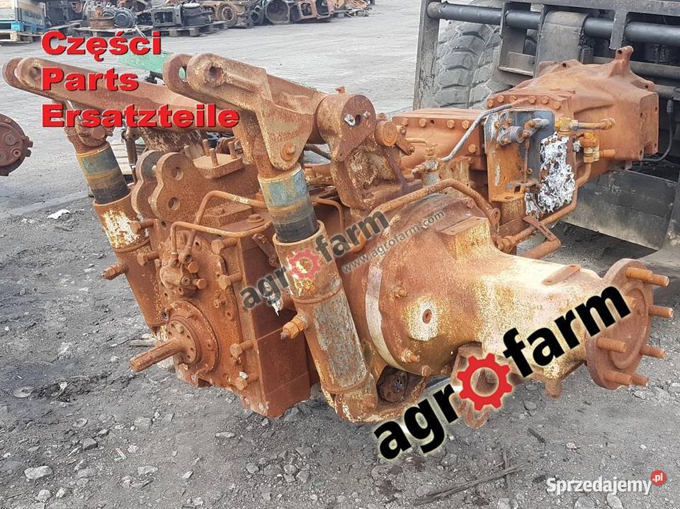 Deutz Agrotron K420 części skrzynia biegów oś Pozostałe Do ciągników