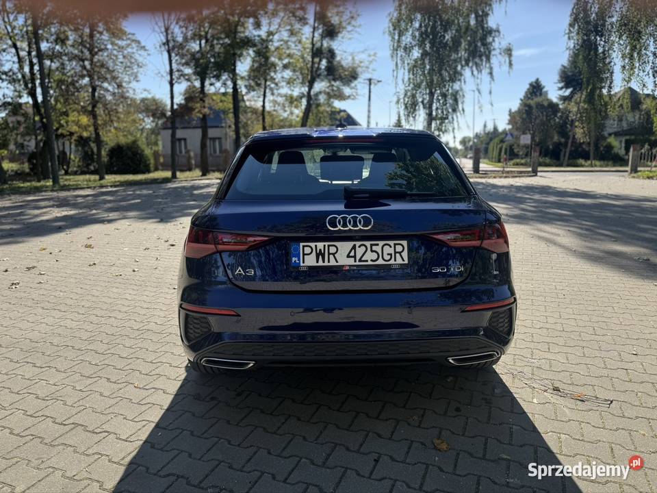 Audi A3 Sportback S line Automat S tronic nawigacja Września