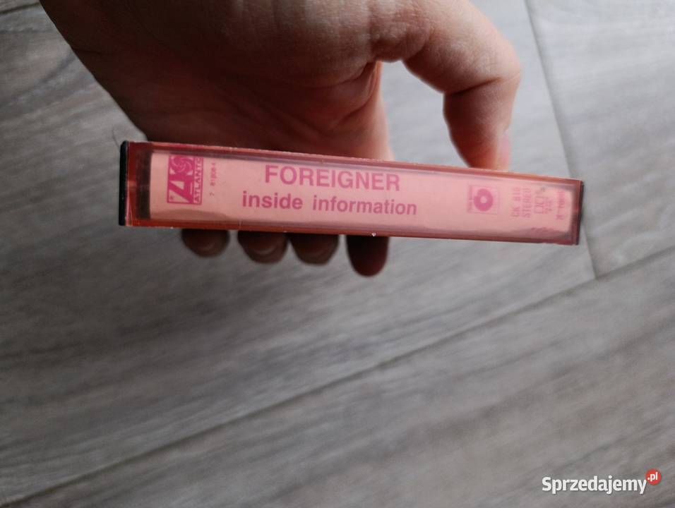 kaseta magnetofonowa Foreigner Inside Poznań