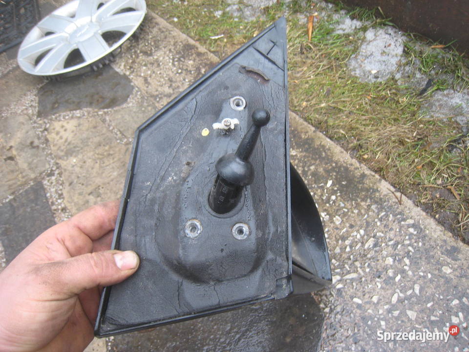 Lusterko zewnętrzne prawe manualne czarne nie małopolskie Kraków sprzedam