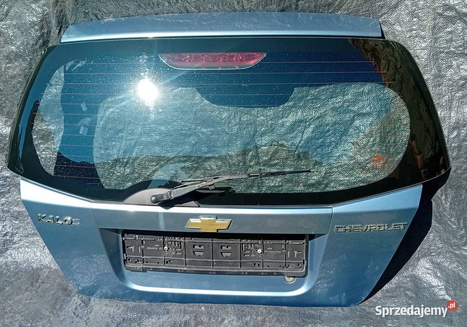 Klapa tył bagażnika Chevrolet kalos t200 2007r Nysa