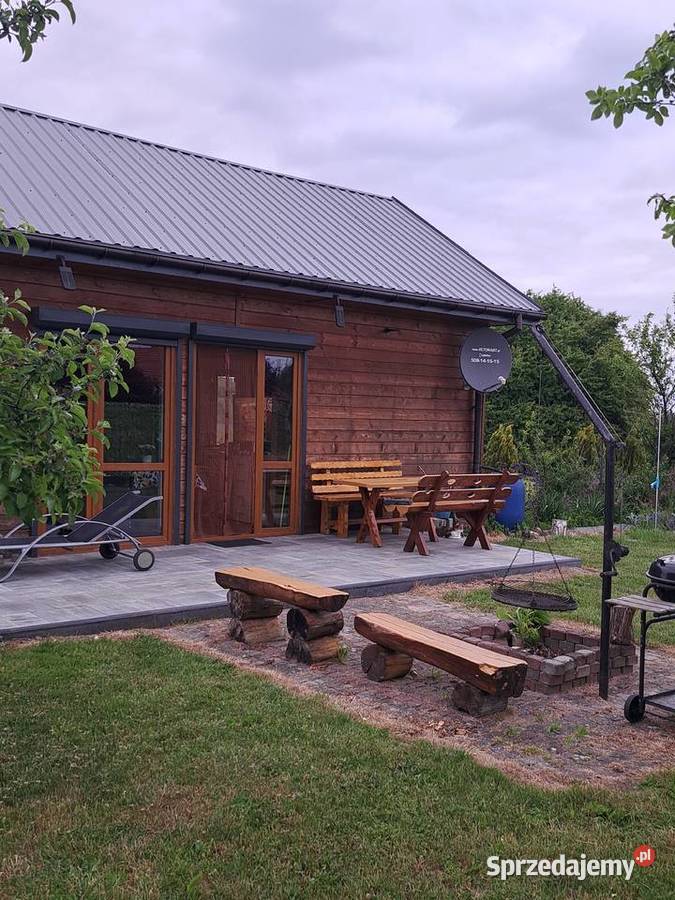 Wynajmę domek wolno stojący na 10 arowej posesji Tymień sprzedam