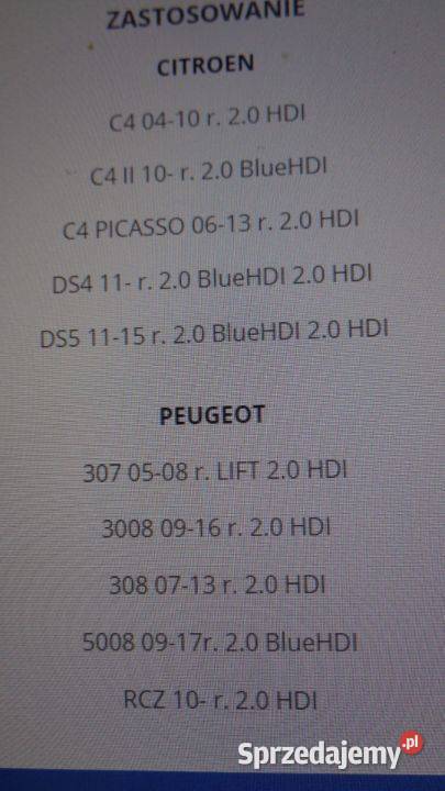OBUDOWA FILTRA CITROEN C4 PEUGEOT 30085008 20HDI Rakoniewice