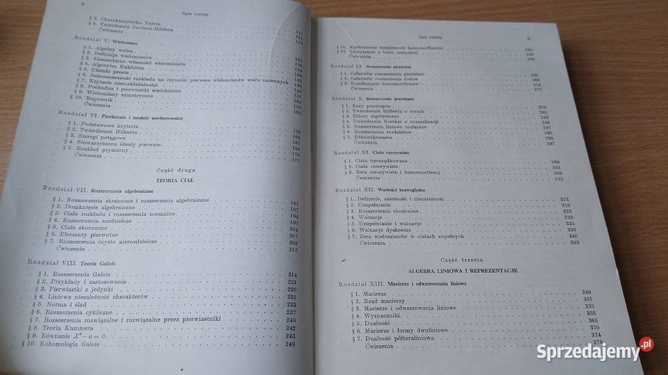 Algebra Serge Lang z angielskiego tł Ryszard Gdańsk