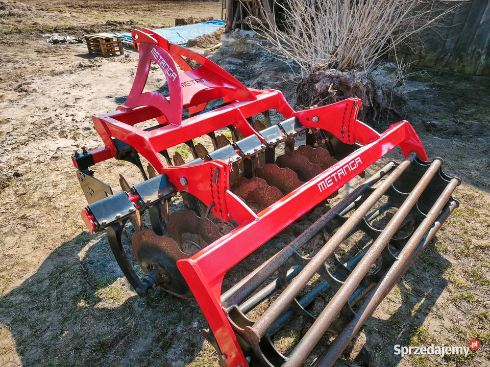 Brona talerzowa Metanga BT 180 18m Wał rurowy
