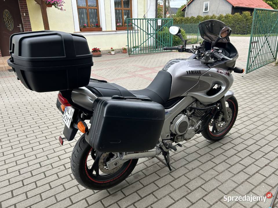 Yamaha TDM 850 2003 z kuframi Rok produkcji 2003 warmińsko-mazurskie Lidzbark Warmiński