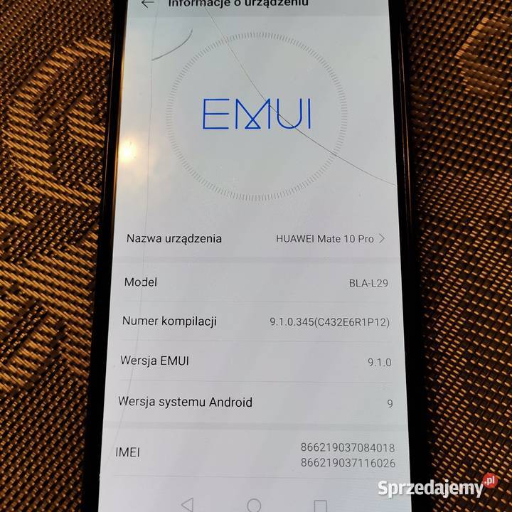 huawei mate10 pro sprawny lubuskie Dobiegniew