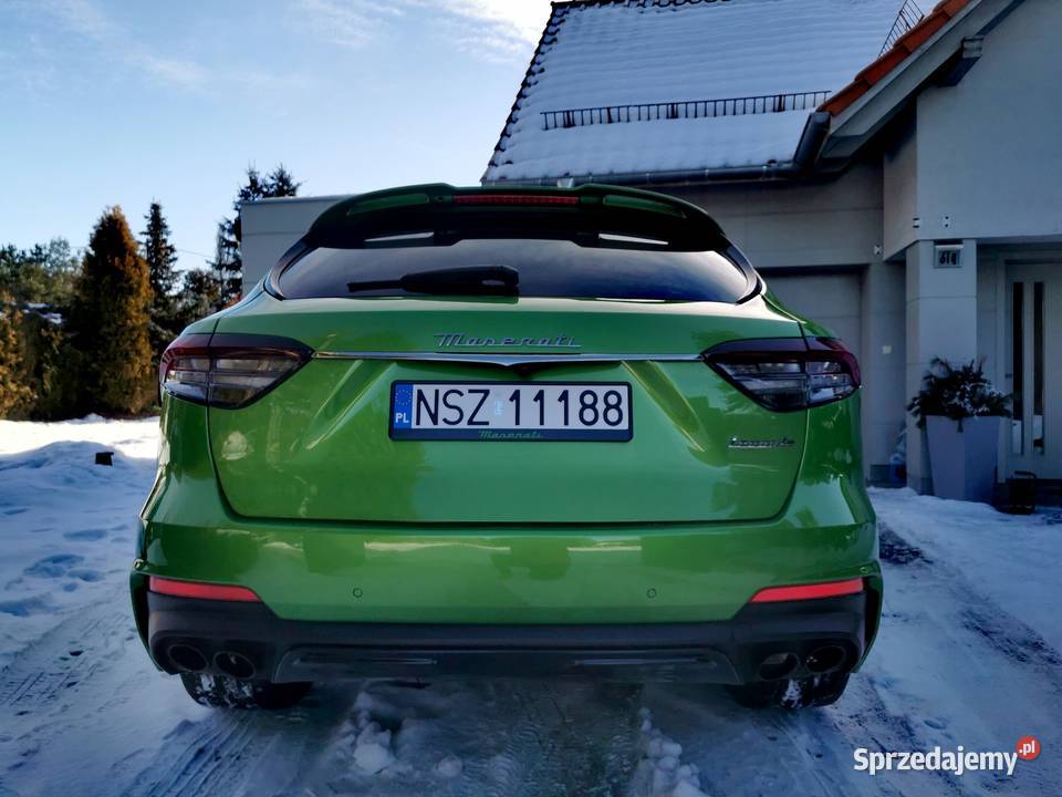 MASERATI LEVANTE MODENA WERSJA LIMITOWANA szyberdach warmińsko-mazurskie Szczytno sprzedam