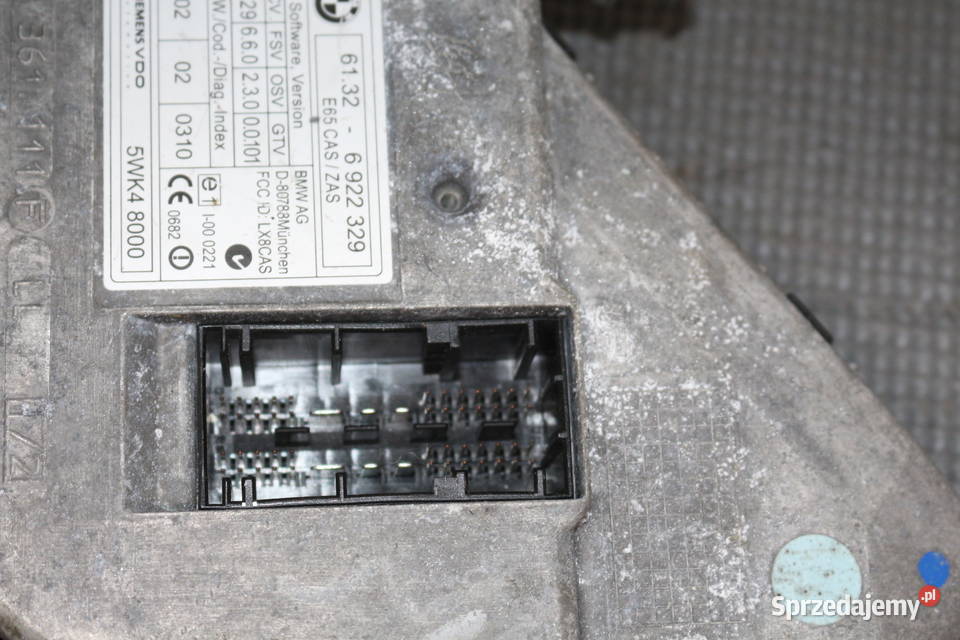 BMW 7 E65 STACYJKA MODYŁ CAS KLUCZYK 6922329 osobowe Prochowice sprzedam