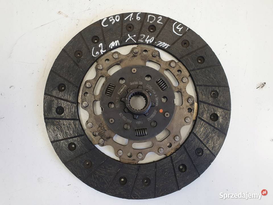 Volvo S40 II V50 16 D2 TARCZA DOCISK sprzęgło Chełm sprzedam