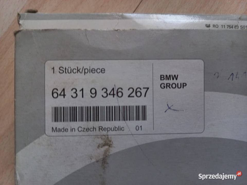 Filtr BMW 64 31 9 346 267 Wrocław