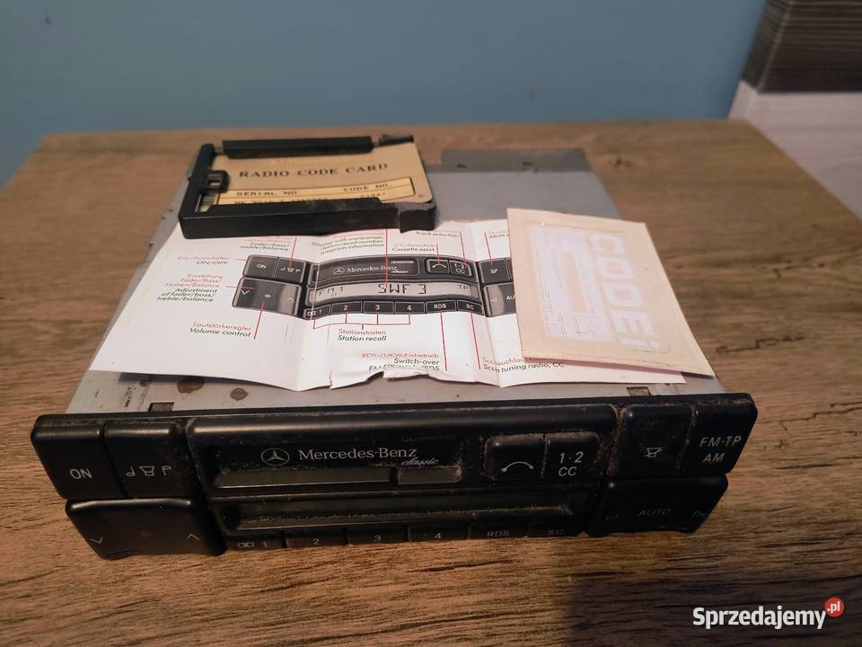 Radio Mercedes Becker Radioodtwarzacze lubelskie