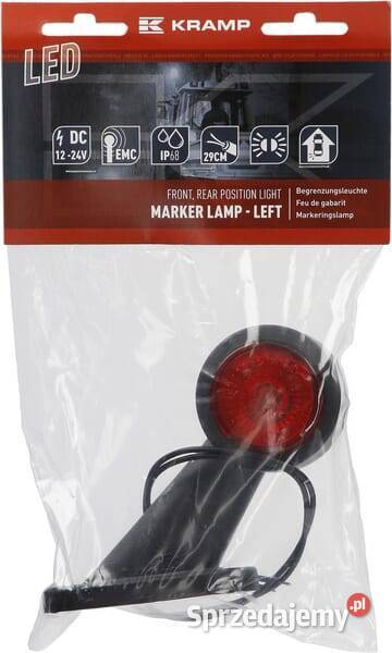 Lampa obrysowa LED lewa 1224V Kramp LA30002 Kamionna