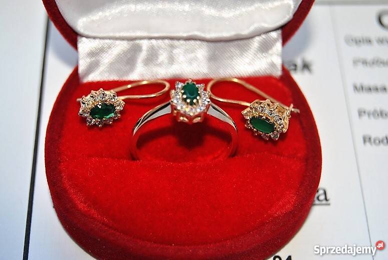 OKAZJA Sprzedam złoty komplet próby 583 Tarnów