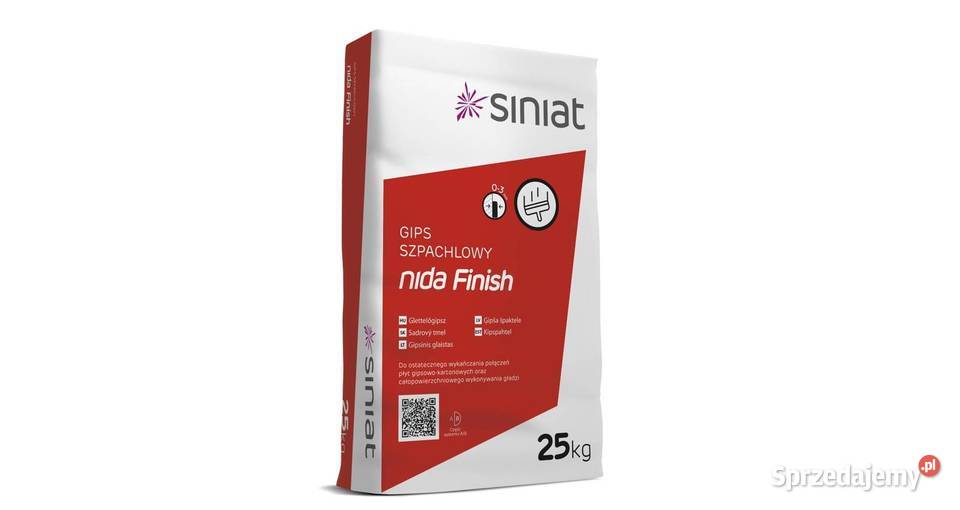 SINIAT Nida Finish gładź szpachlowa 25 Gdów