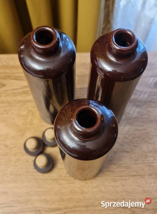 Butelka cermaniczna z gliny 05l Pozostałe Katowice