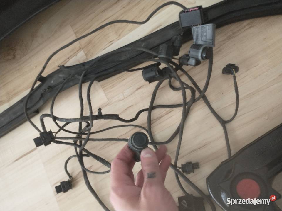 BMW e60 czujniki parkowania hak obicie uchwyty mazowieckie Garwolin