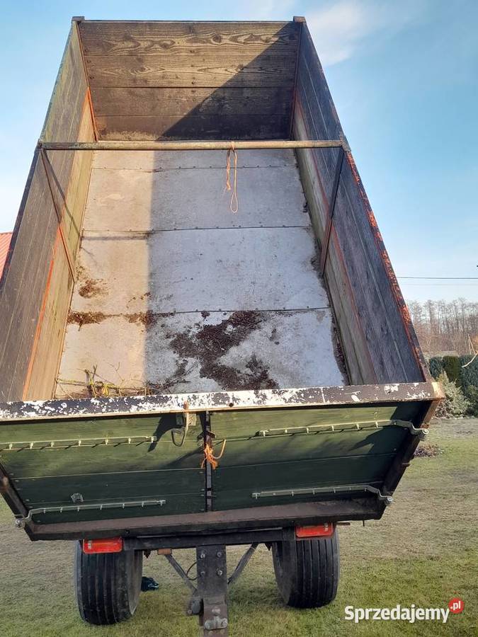 Przyczepa jednoosiowa nieuszkodzony Radomyśl Wielki