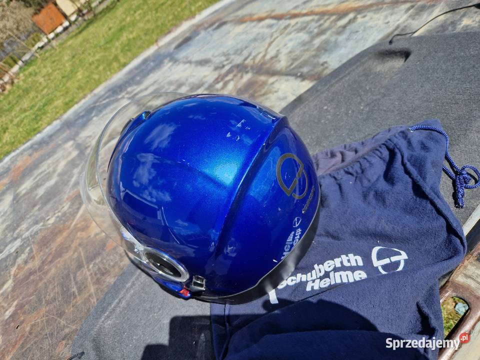 Schuberth Concept kask szczękowy niebieski ORG Mielec