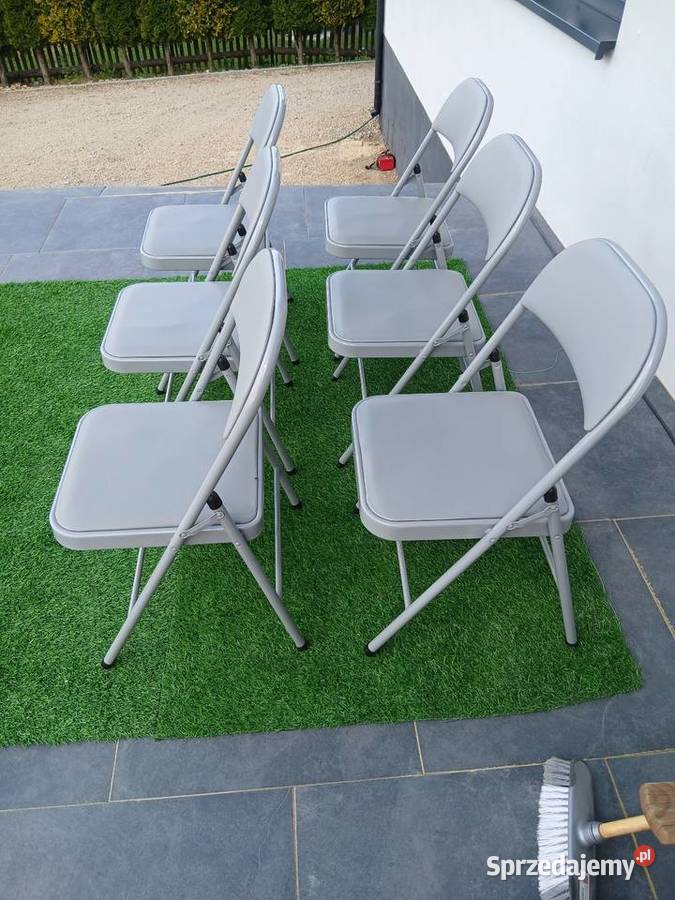 Krzesla skladane 6 40cm Żarki