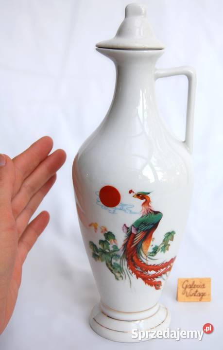 Dzbanek karafka na sake chińska porcelana Hong Lublin