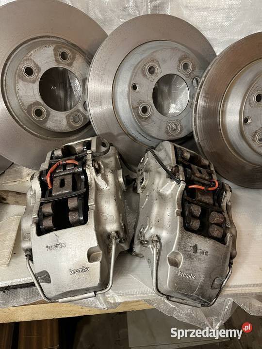 Zestaw hamulcowy Porsche tarcze plus zaciski Zestawy hamulcowe małopolskie Skawina