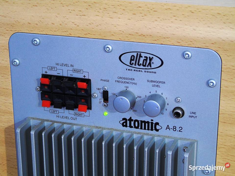 Sub aktywny Eltax A82 Atomic sprawny WYSYŁKA Wzmacniacze i pokrewne Jasło sprzedam