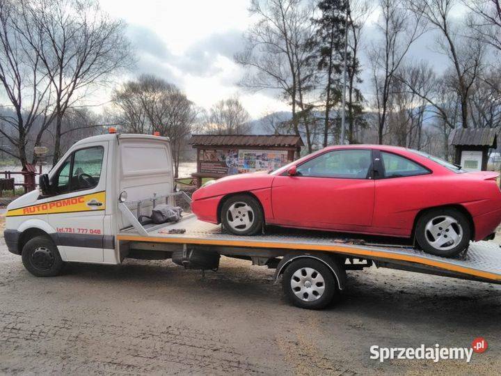 Laweta pomoc drogowa transport holowanie Nowy Sącz