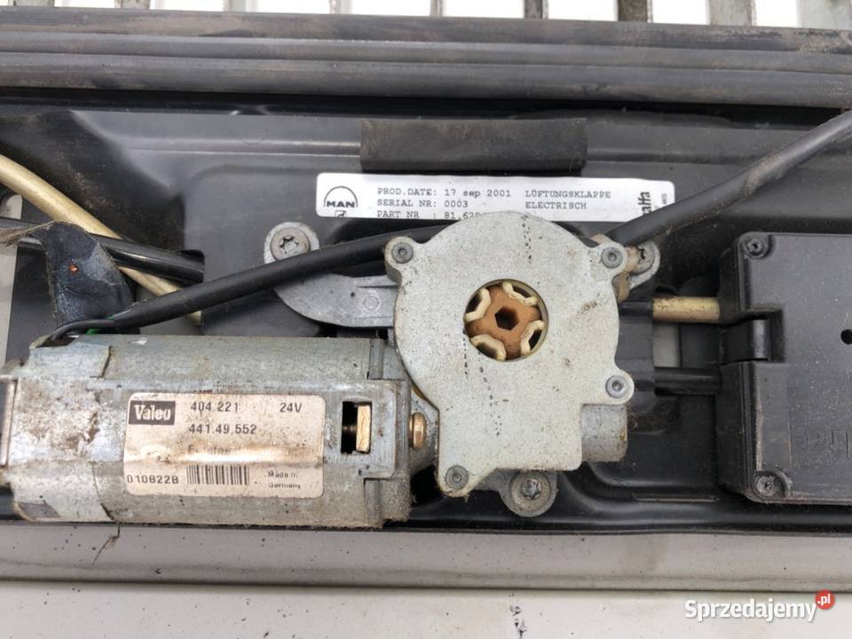 SZYBERDACH MAN TGA DACH OTWIERANY PRZESUWNY