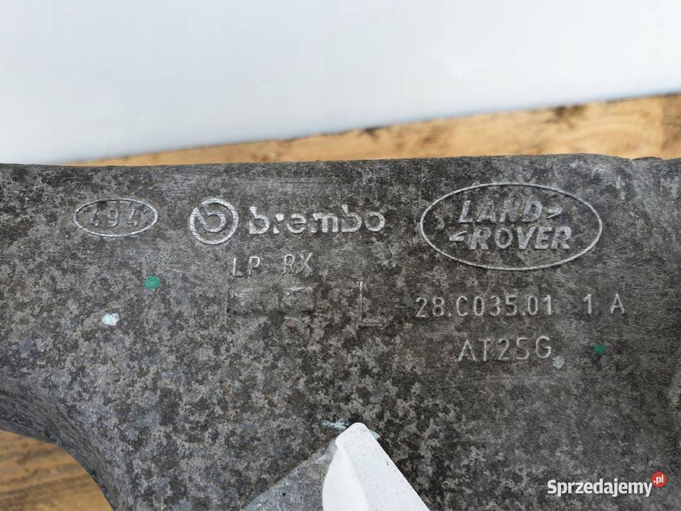 Range Rover II L494 30 D TYLNY WAHACZ lewy tył Rudka