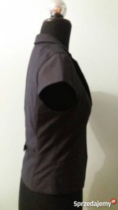 KAMIZELKA damska HM krótki rękaw żakiecik