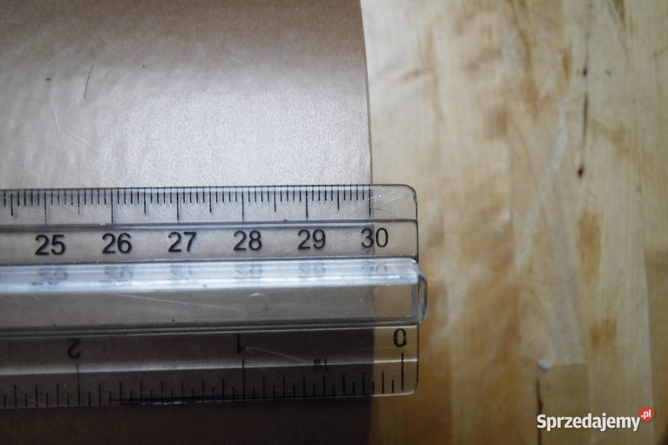 Bibuła kondensatorowa 001 mm szerokość rolki 30 sprzedam