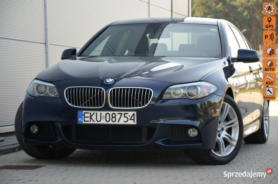 BMW 520 Zarejestrowana 520D Lift MPakiet 6WB Kutno