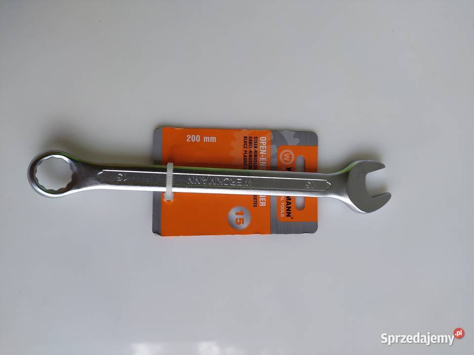 Klucz 15 mm płasko oczkowy WERCKMANN Olecko sprzedam