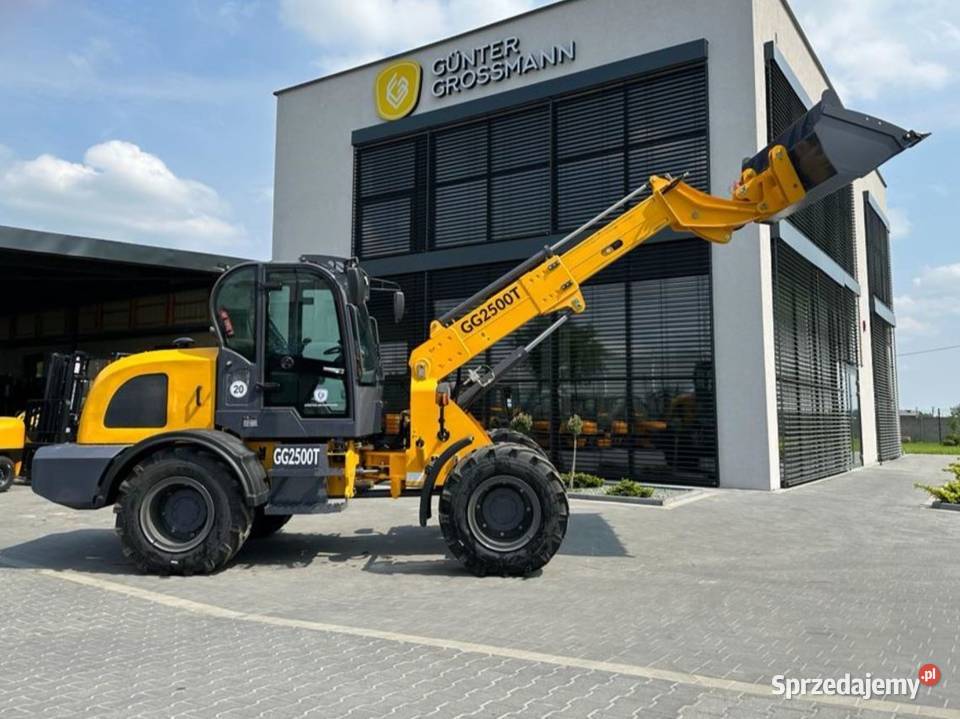 Nowa Ładowarka teleskopowa GG2500T Gunter Koparko ładowarki Olsztyn