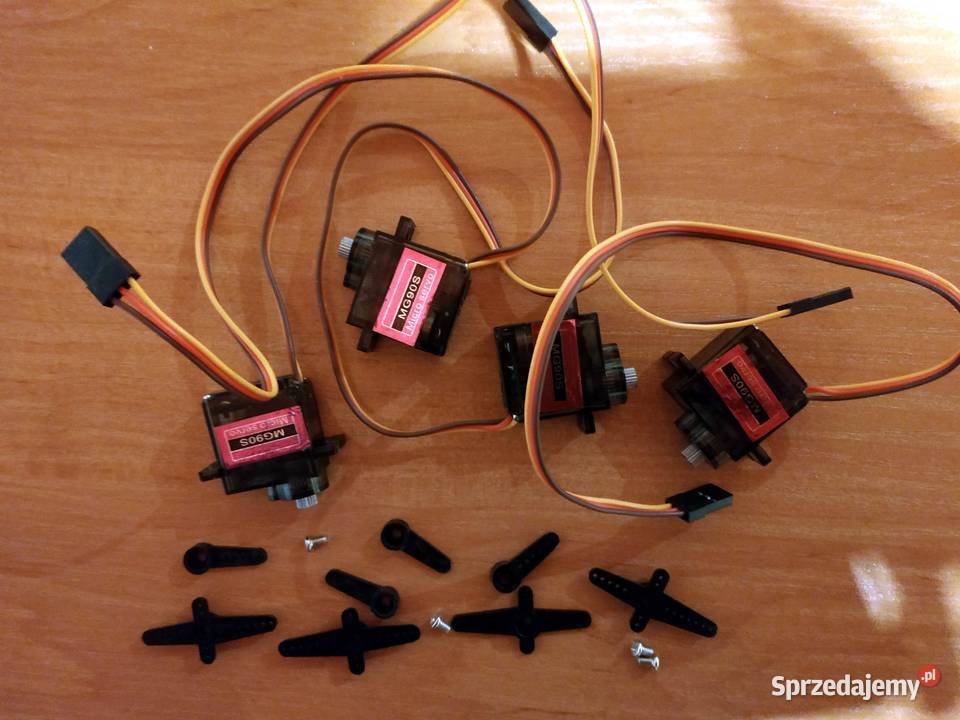 Serwo MG90S zestaw 4 sztuk Elektronika