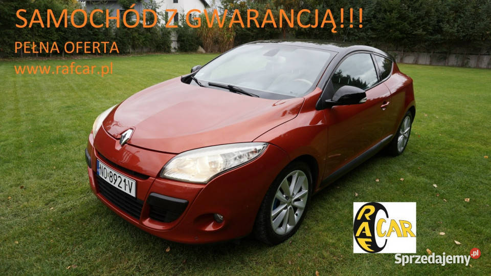 Renault Megane super stan Gwarancja III 20082016 isofix Megane Zielona Góra