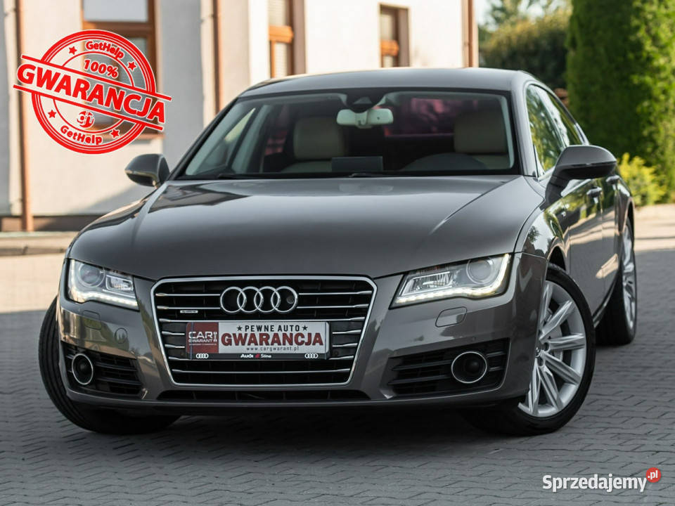 Audi A7 Sportback Full Super Stan Zarejestrowana światła przeciwmgielne Zwoleń