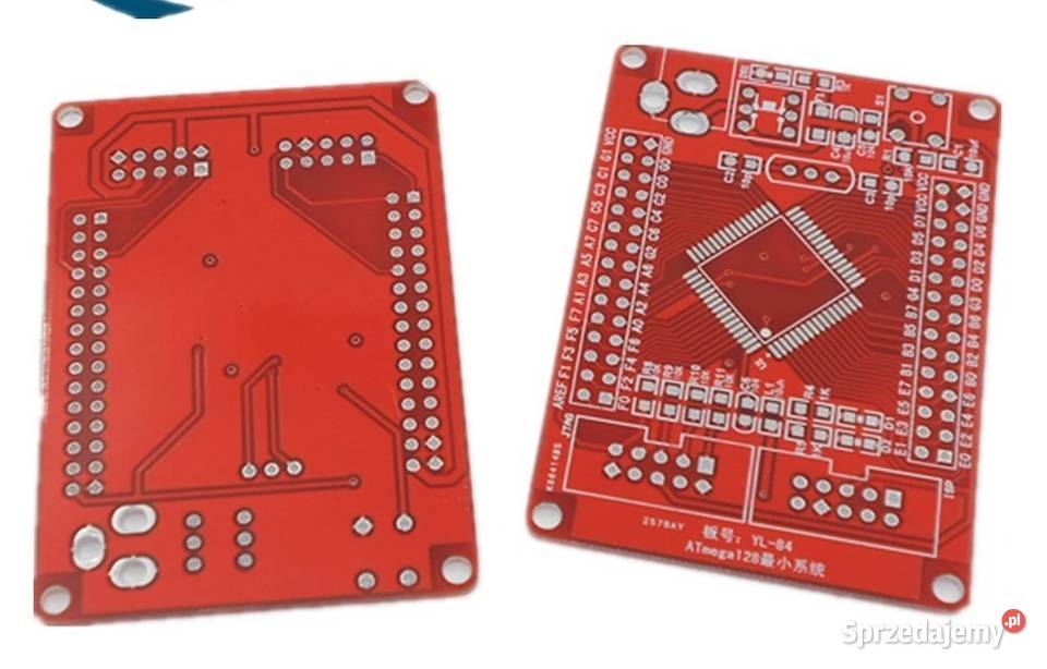 Płytka PCB zestaw rozwojowy AVR ATMEGA128A 64A sprzedam