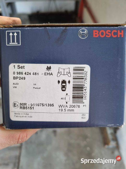 Klocki hamulcowe Bosch klocki Układ hamulcowy Dębica