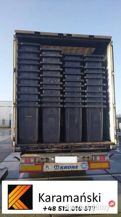 używane pojemniki na odpady 120 L 140 L 240 L Kraków sprzedam
