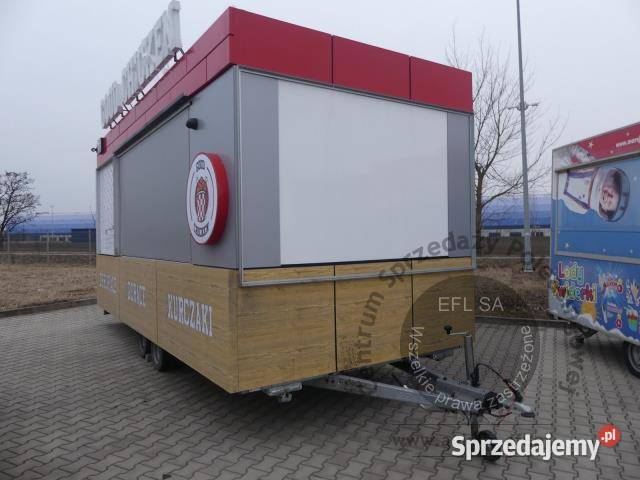 Przyczepa gastronomiczna DRIVAL 2024r Magnice