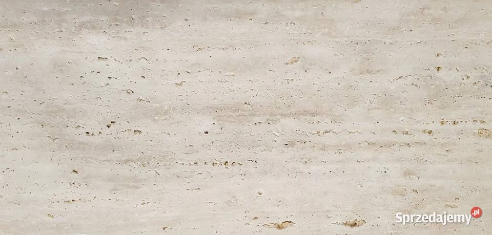 Płytki Trawertyn 12mm Bianco Classic Vein Cut pomorskie