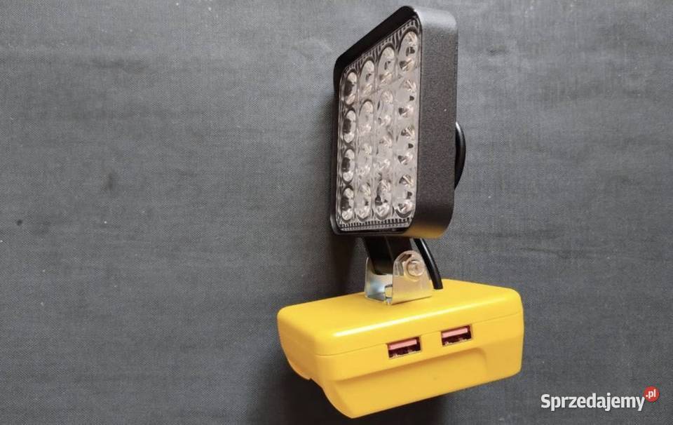Lampa dewalt nowa Konin