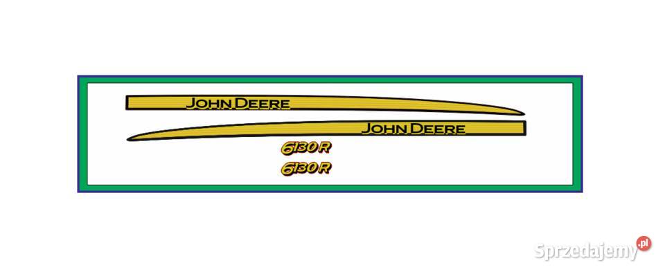 Naklejki na maskę Traktor Ciagnik John Deere Wyszków