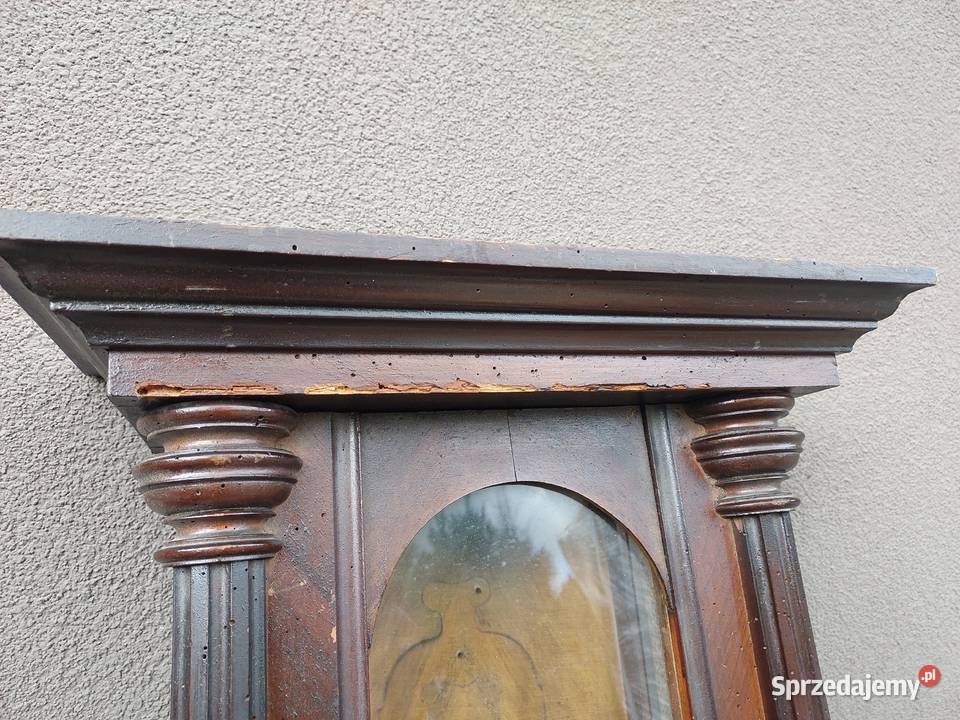 S174 Skrzynia obudowa starego zegara eklektyka Antyki Tczew