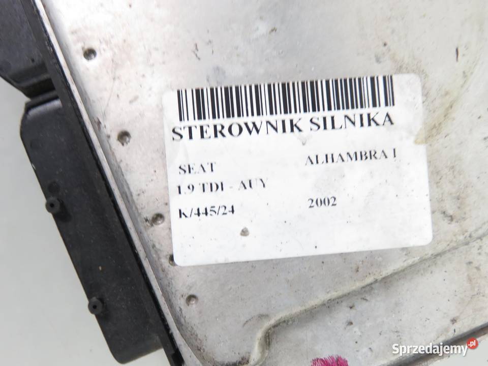 STEROWNIK SEAT ALHAMBRA I 19 TDI PD 038906019LQ