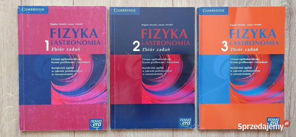 Mendel Fizyka i astronomia zbiór zadań 13 skrypt, zeszyt ćwiczeń, zbiór zadań, testów Kraków